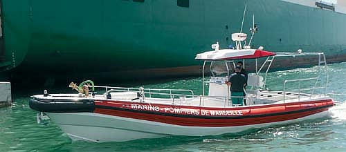 Stem delivers RIB to Marseille Fire Brigade