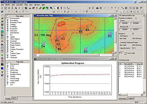 Update of wind farm design software