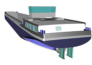 New clean cargo ship powered by Volvo Penta