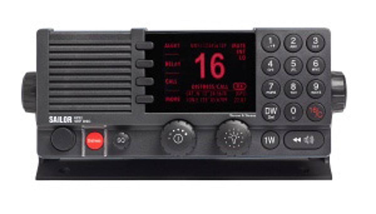 New SAILOR VHF Radio Launched At SMM new-sailor-vhf-radio-launched-at-smm
