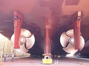 Van der Velden rudders on new RoPax