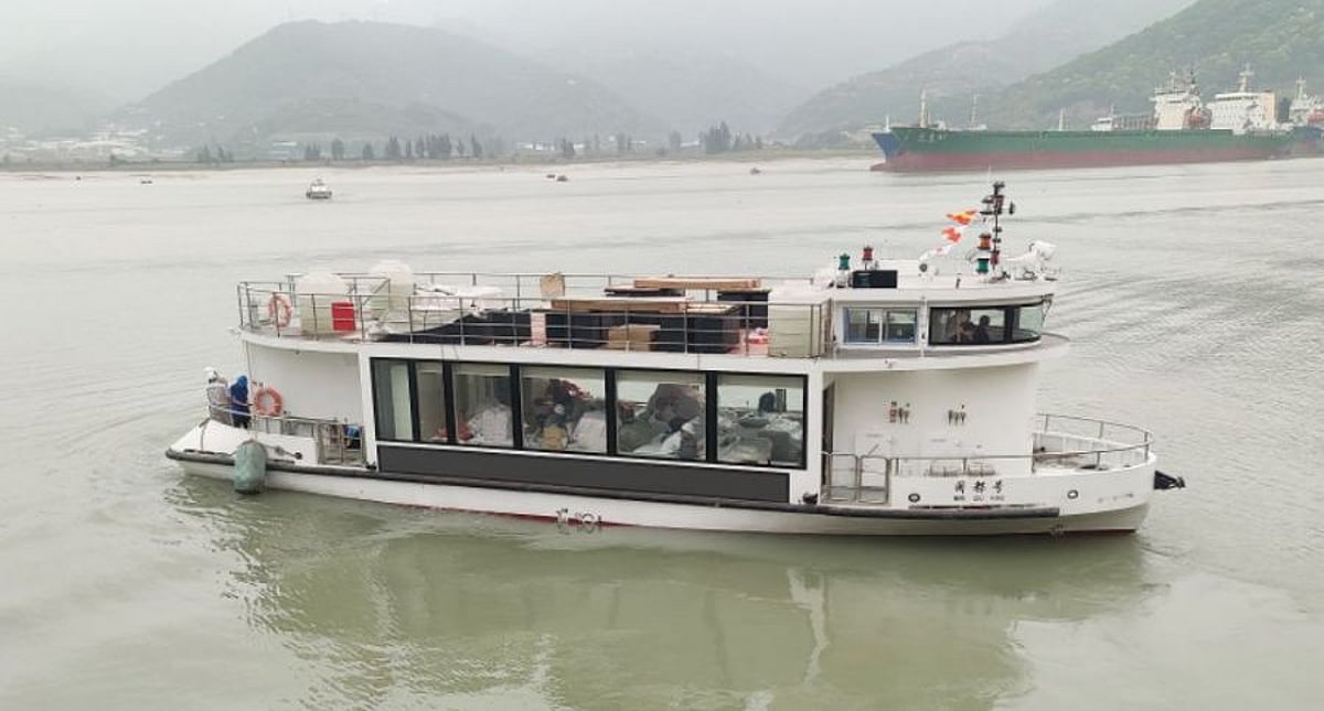 VESSEL REVIEW | Mindu – Electric sightseeing vessel built for China’s ...