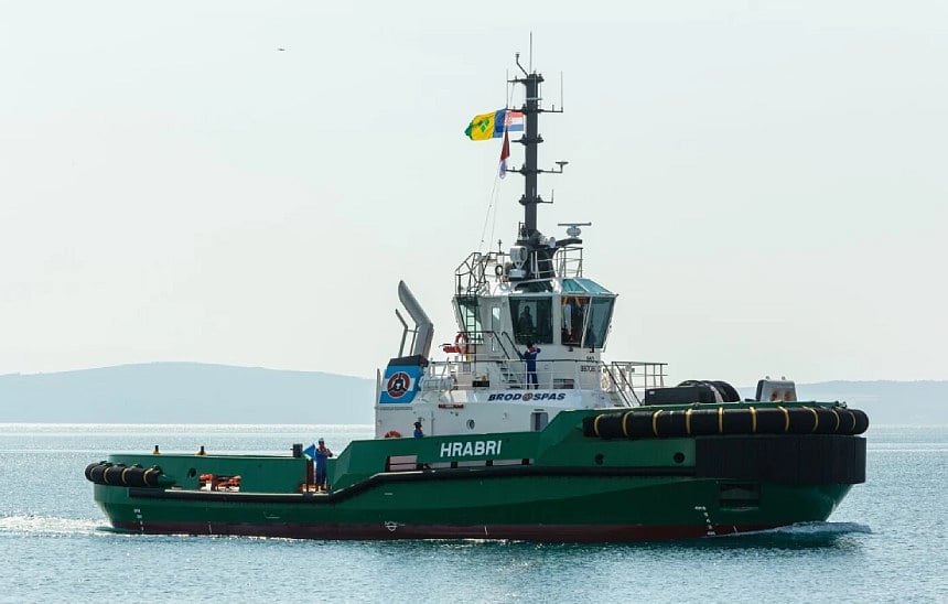 Croatian towage company welcomes new tug to fleet