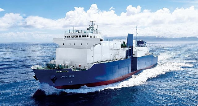 Japan Roro VESSEL REVIEW | JFE Kokuryu – Japanese-built Ro-Ro with innovative ...