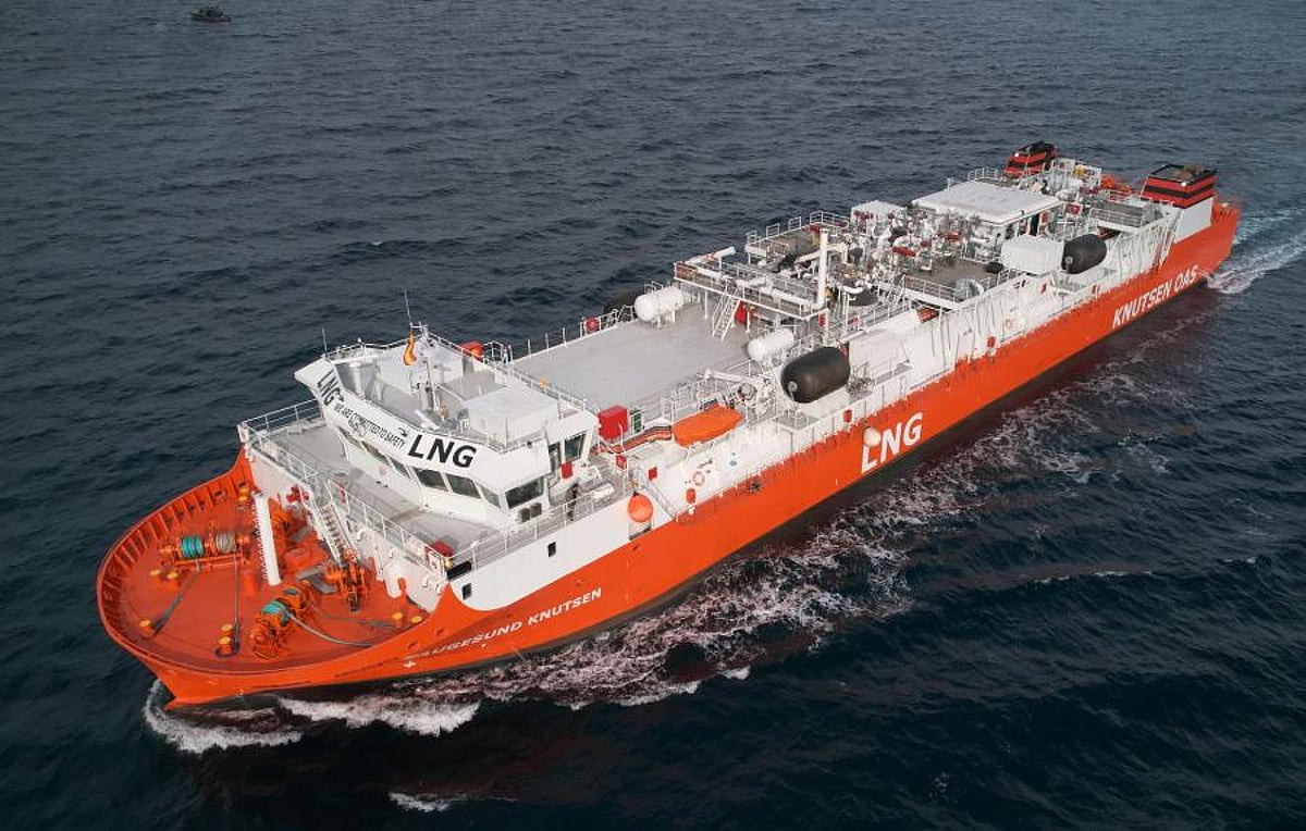 VESSEL REVIEW | Haugesund Knutsen – LNG bunkering ship to support Shell ...