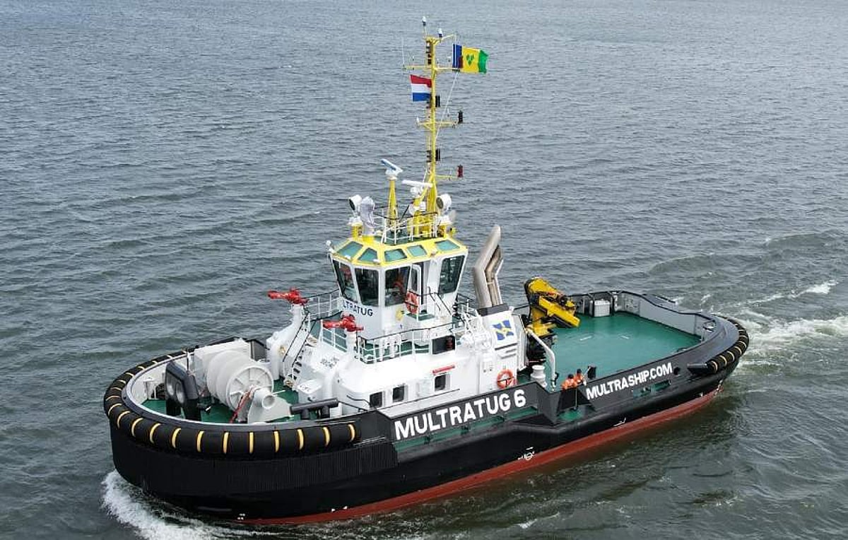 Multratug Rave VESSEL REVIEW | Multratug 6 – All-weather firefighting tug for ...