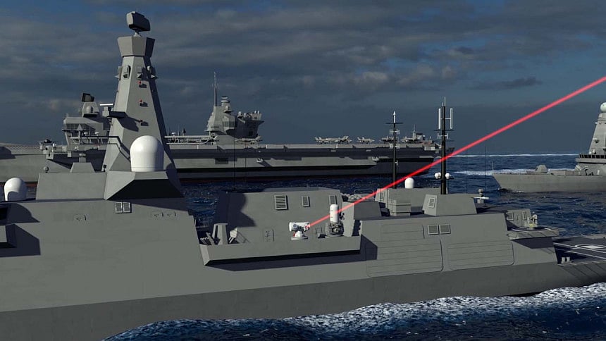 New Royal Navy laser weapon slated for 2027 installation on warship