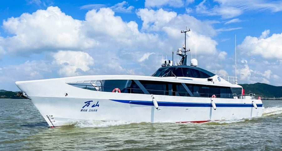 VESSEL REVIEW | Wanshan – Chinese-built command vessel to support ...