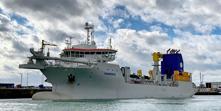 VESSEL REVIEW | Sanderus – Jan De Nul receives first of two-vessel, low ...