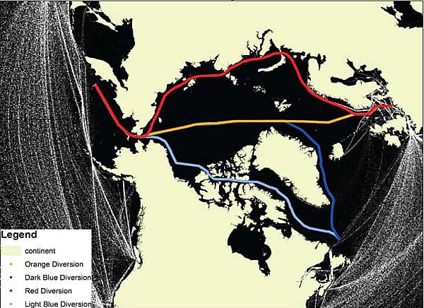 New shipping routes to emerge as Arctic warms