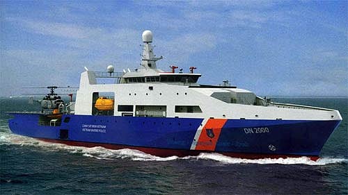 Vietnam Marine Police receives Damen patrol boat
