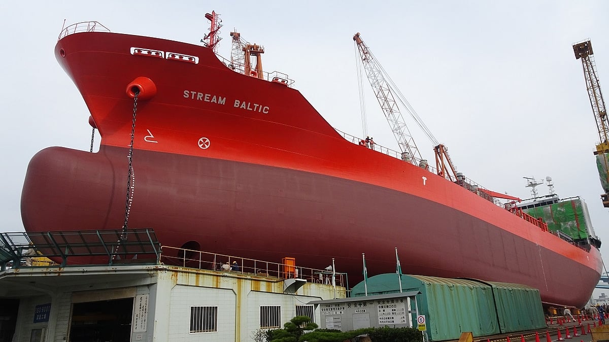 Fukuoka Shipbuilding launches second chemical tanker for Utkilen