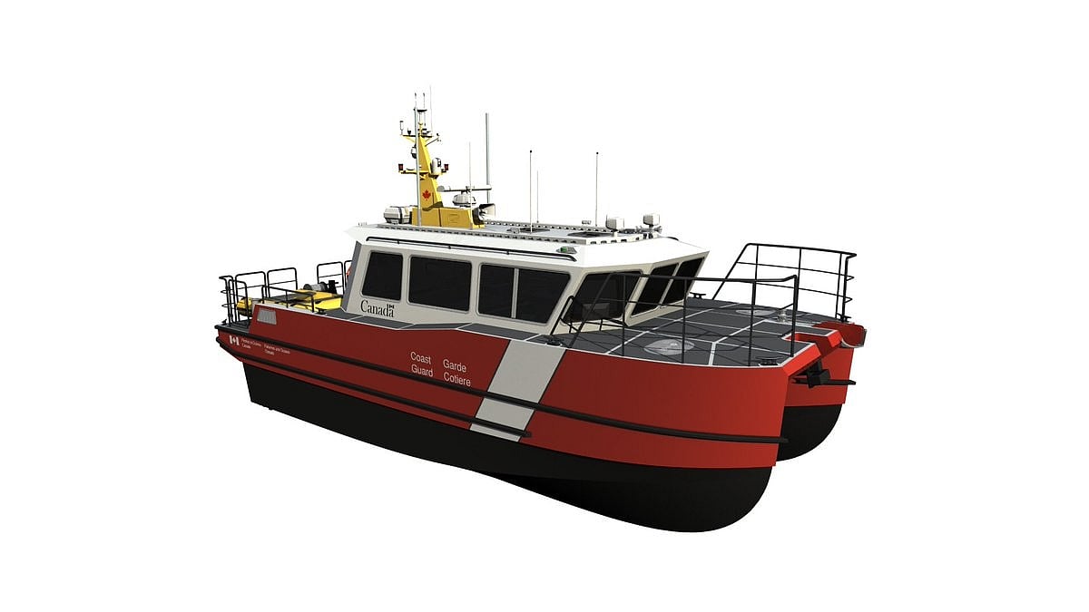 Canadian Coast Guard accepts two new hydrographic survey vessels