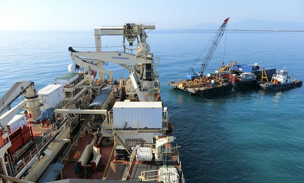 SB Submarine Systems completes Malaysia cable-laying project