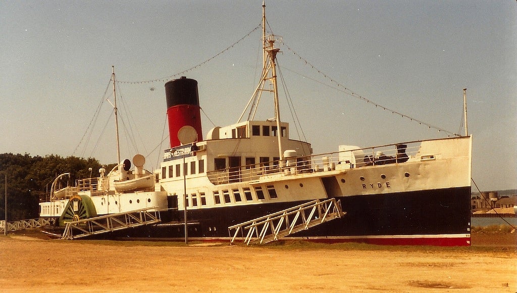 Historical information wanted: paddle steamer Ryde