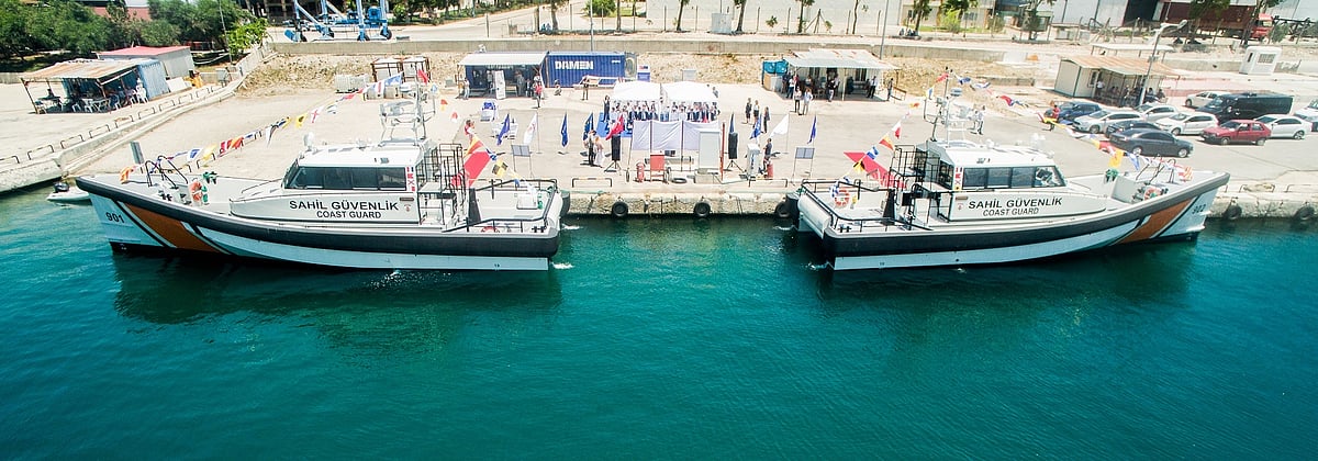 Turkish Coast Guard Command accepts new S&R vessel