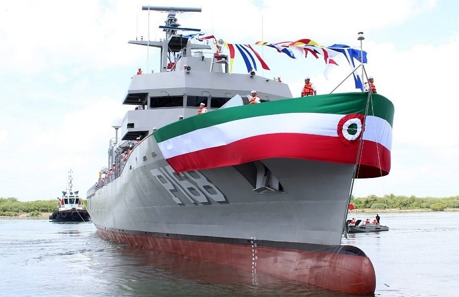 Astimar 1 launches final one of eight Oaxaca-class OPVs for Mexican Navy