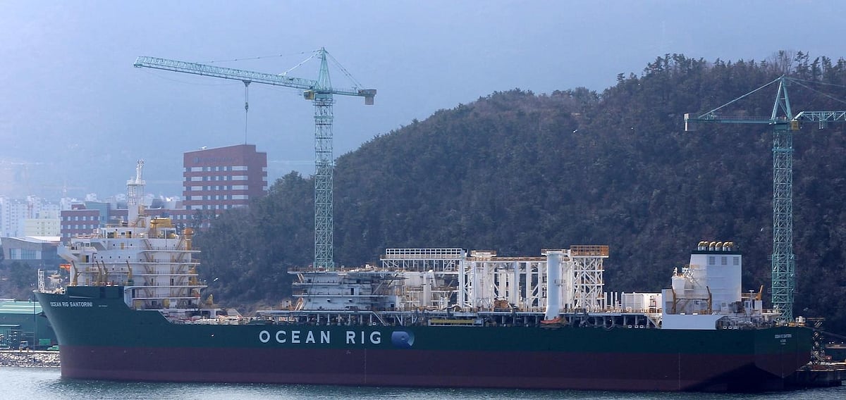 Ocean Rig delays drillship delivery from Samsung Heavy