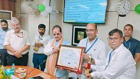 बेतिया नागरी सहकारी बँकेच्या अध्यक्ष,  व्यवस्थापकीय संचालकांचा उपमुख्यमंत्री यांच्या हस्ते गौरव 