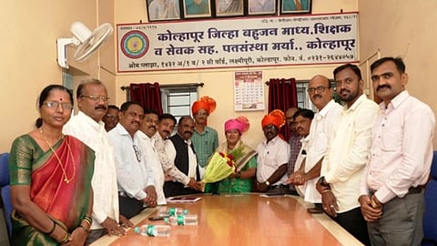 कोल्हापूर जिल्हा बहुजन माध्यमिक शिक्षक पतसंस्था  निवड बिनविरोध  