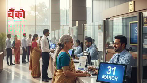 31st March Year End - Bank Open