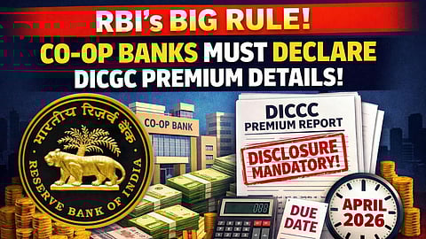 RBIs Big Rule - DICGC Premium for Co-operative Bank
