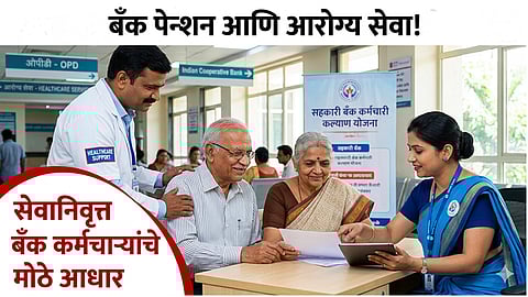 महाराष्ट्र राज्य सहकारी बँकेची निवृत्त कर्मचाऱ्यांसाठी ‘आरोग्य सहाय्य’ जीवनरेखा