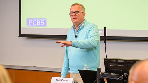 Sean Payant speaking Pacific Coast Banking School BankNews.com