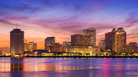 New Orleans downtown stock image BankNews.com