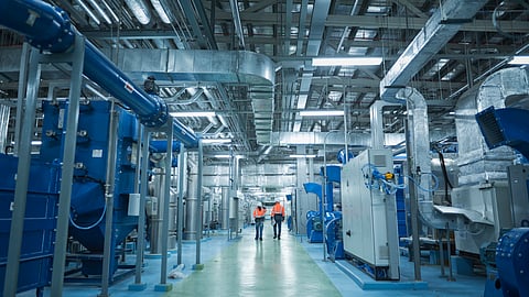 Industrial production fell last month