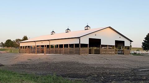 First Security Foundation donated $25,000 to the Floyd County Fair Society’s horse barn project.&nbsp;