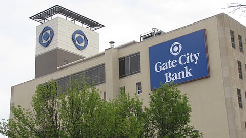 Gate City Bank BankNews.com stock image