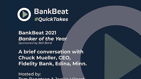 Chuck Mueller QuickTapes video BankNews.com