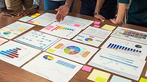 BankNews planning stock image