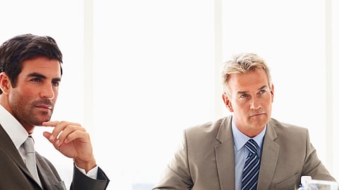 BankBeat personnel stock image