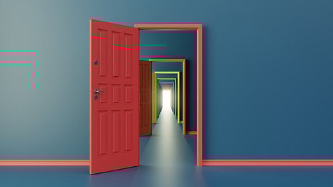 Door stock image BankNews.com