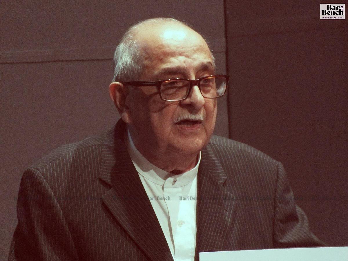 [From the archives] I secured 2nd class in BA, had no other choice other than law: Fali Nariman - Vimarsana News