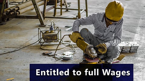 Payment of Wages to Workers