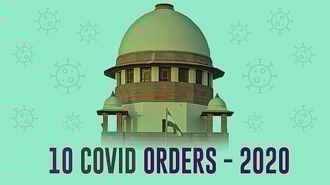 10 Covid orders - 2020