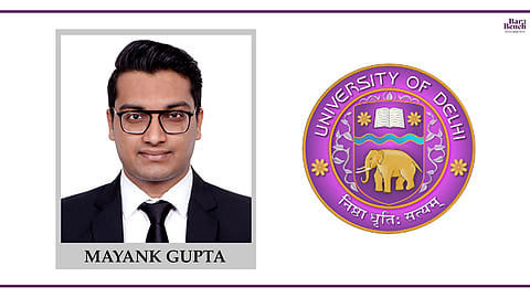 Know your Campus Ambassador: Mayank Gupta, Campus Law Centre 