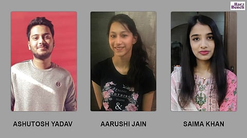 The Team for Semi Finalist Ms. Aarushi Jain, Ms. Saima Khan and Mr. Ashutosh Yadav
