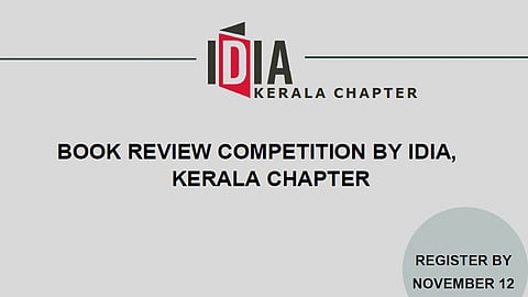 Participate: IDIA Kerala Chapter's Book Review Competition (Register by Nov 12)