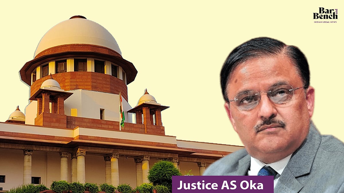 A judge who showed spine: Lawyers laud Supreme Court Justice AS Oka