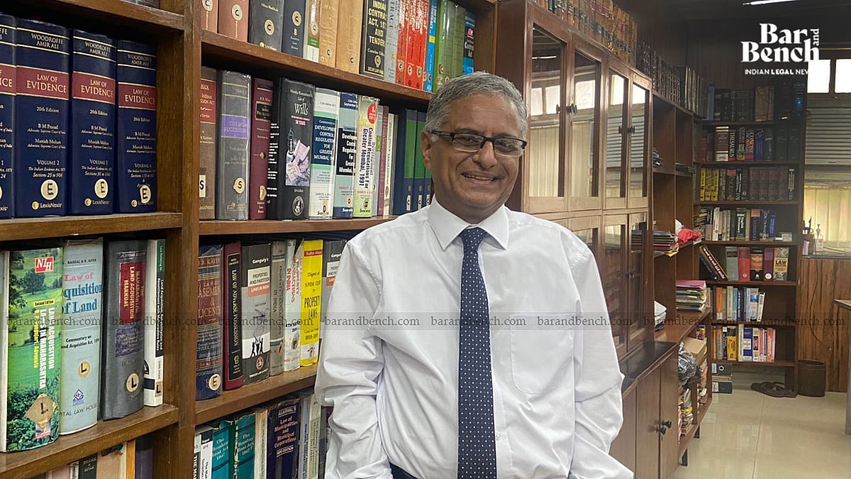 Senior Advocate Hormaz Daruwalla