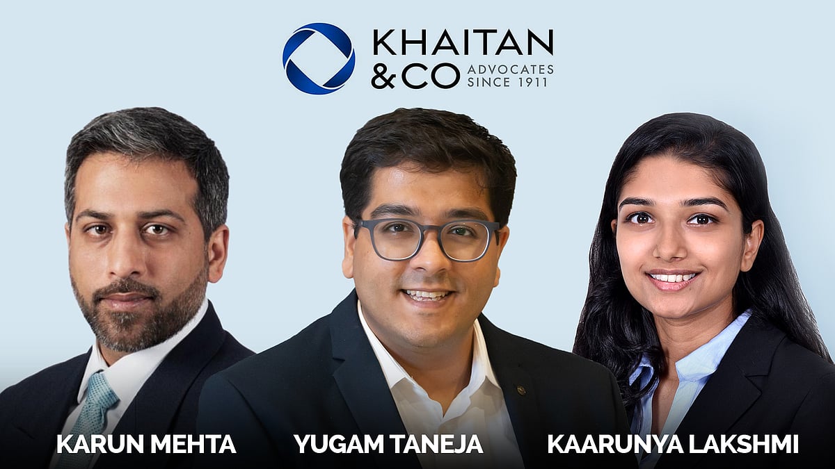 Khaitan & Co - Karun Mehta, Yugam Taneja, Kaarunya Lakshmi