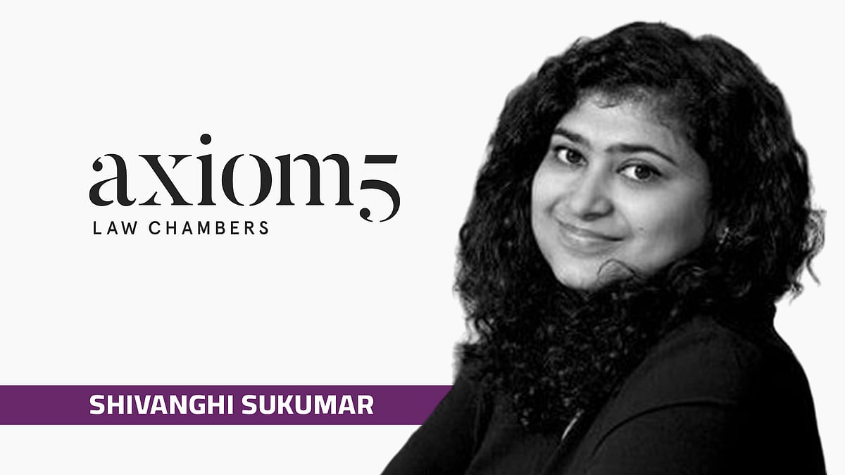 Axiom5 Law Chambers elevates Shivanghi Sukumar to Partnership - Vimarsana News