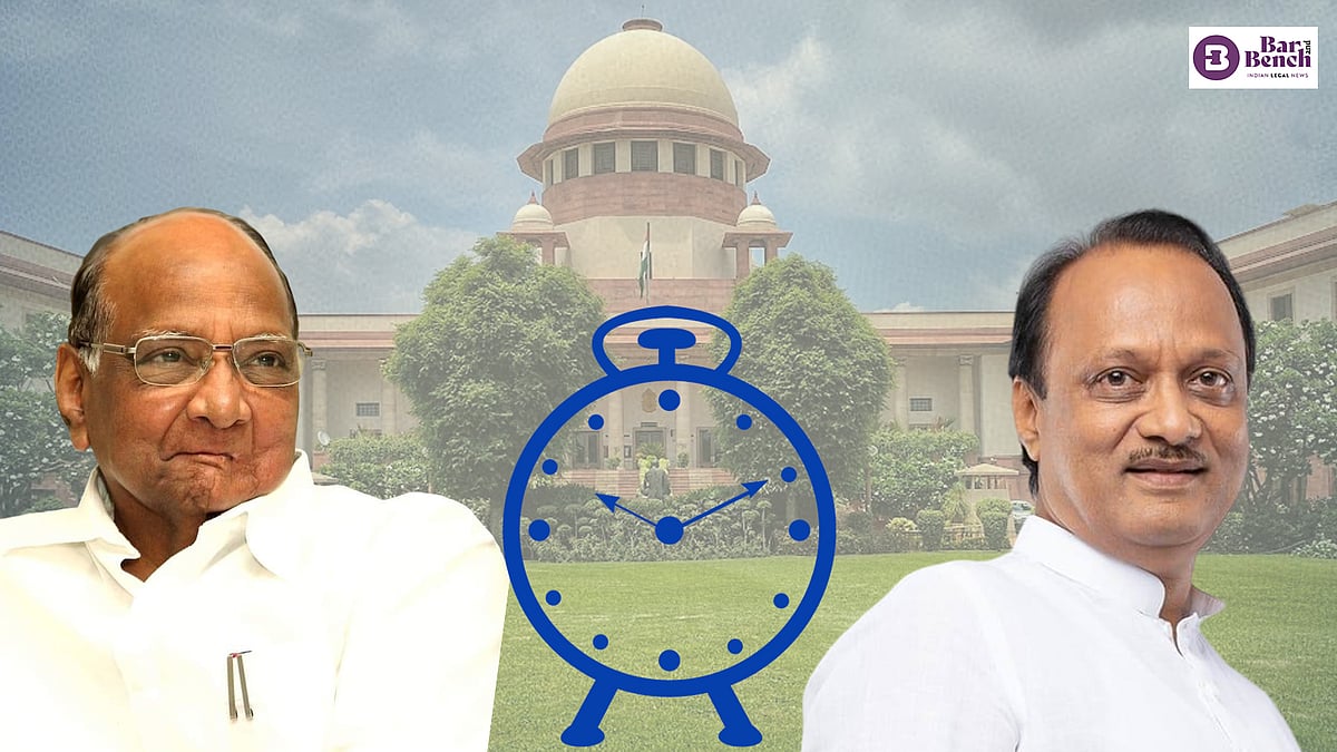 Clock Faction Ajit Pawar faction tells Supreme Court it will publish new disclaimer ...