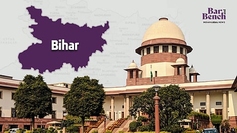 Supreme Court and Bihar Map
