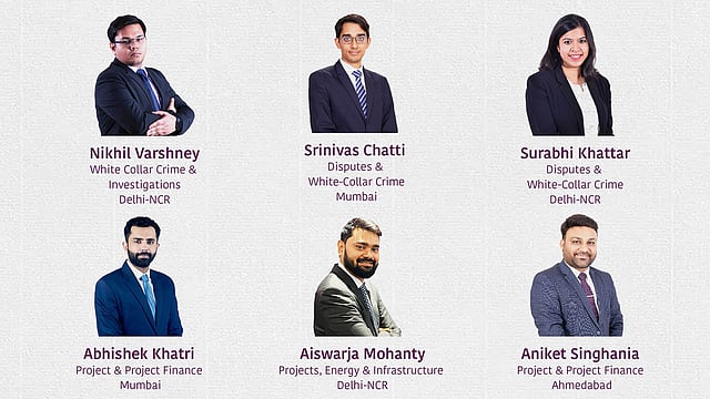 Newly Inducted CAM Dispute Resolution Partners and CAM Finance Partners