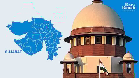 Supreme court, Gujarat map
